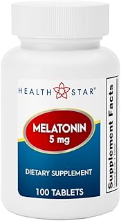 GeriCare Melatonin 5mg Tablets, Balances Nighttime Routine - Helps Adjust to Changing Schedules - Promotes Restful Evenings – Easy-to-Take Tablets, 100 Count (Pack of 1)