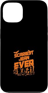 Scariest Jean Ever Halloween Apparel with Graveyard Theme Case for iPhone 13