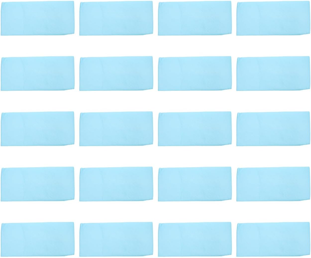 BESPORTBLE 20pcs Disposable Dog Pee Pads Large Size Leak- Puppy Diapers for Dogs Pet Urine Absorbent Pads Easy to Use Clean Home Travel