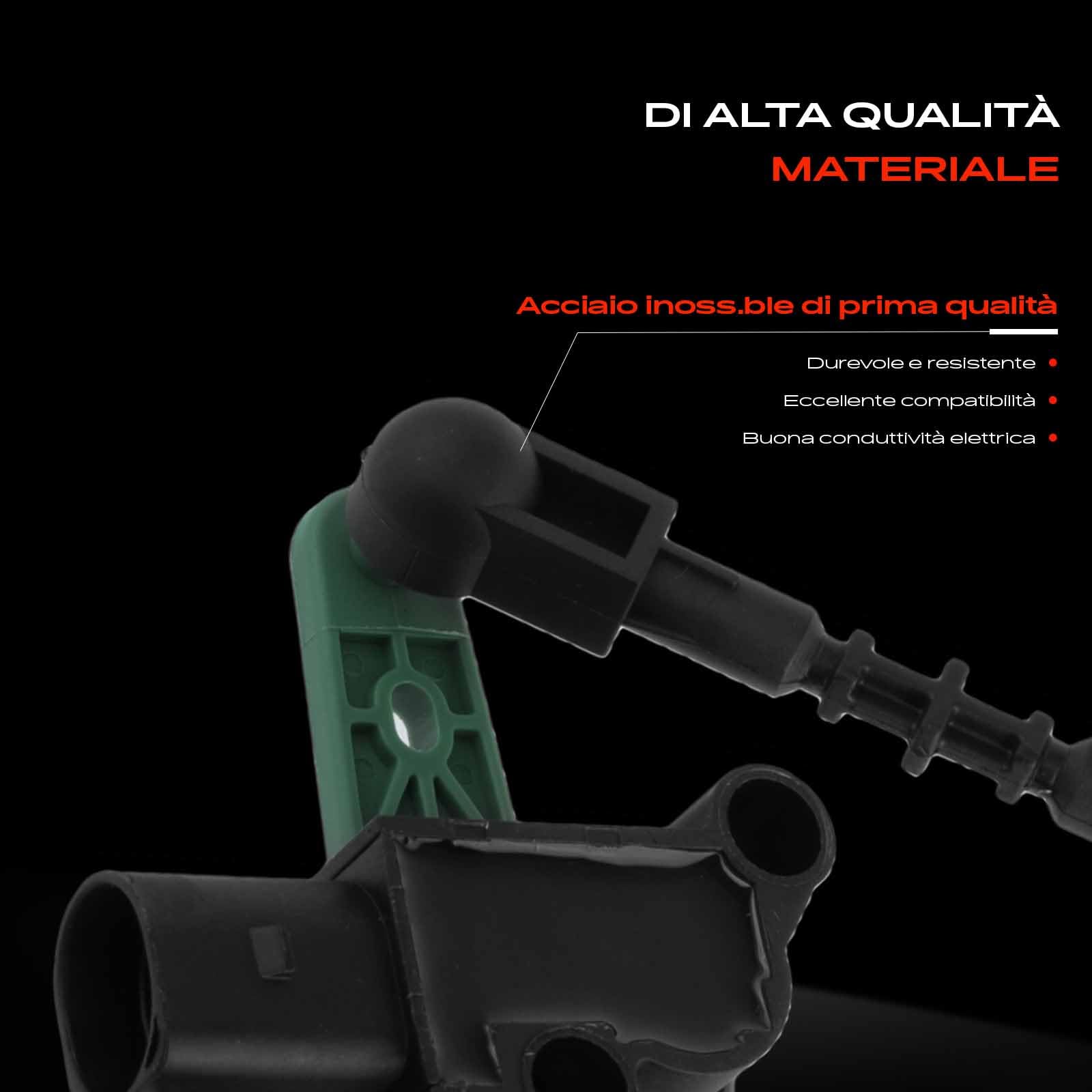 Frankberg Sensore di livello delle sospensioni pneumatiche con leveraggio | 4H0941285G; Compatibile con: A6 4G2 4GC ,A7 Sportback 4GA 4GF ,A8 4H2 4H8 4HC 4HL ,A6 Allroad 4GH 4GJ ,A6 Avant 4G5 4GD