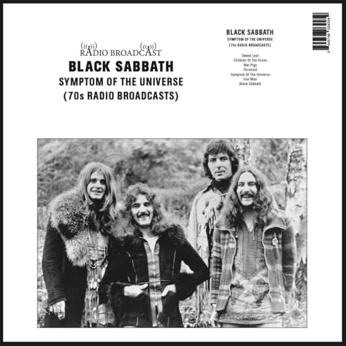 Album Art for Black Sabbath - Symptom Of The Universe: 70s Radio Broadcasts - Vinyl LP by Black Sabbath