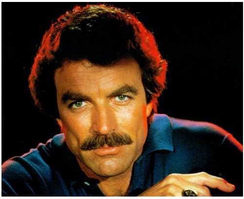 Tom Selleck 8x10 Photo Magnum PI Blue Blood headshot Thumbnail