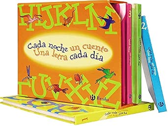 Estuche Cada noche un cuento, una letra cada día (Castellano - A PARTIR DE 3 AÑOS - LIBROS DIDÁCTICOS - Cada noche un cuento)
