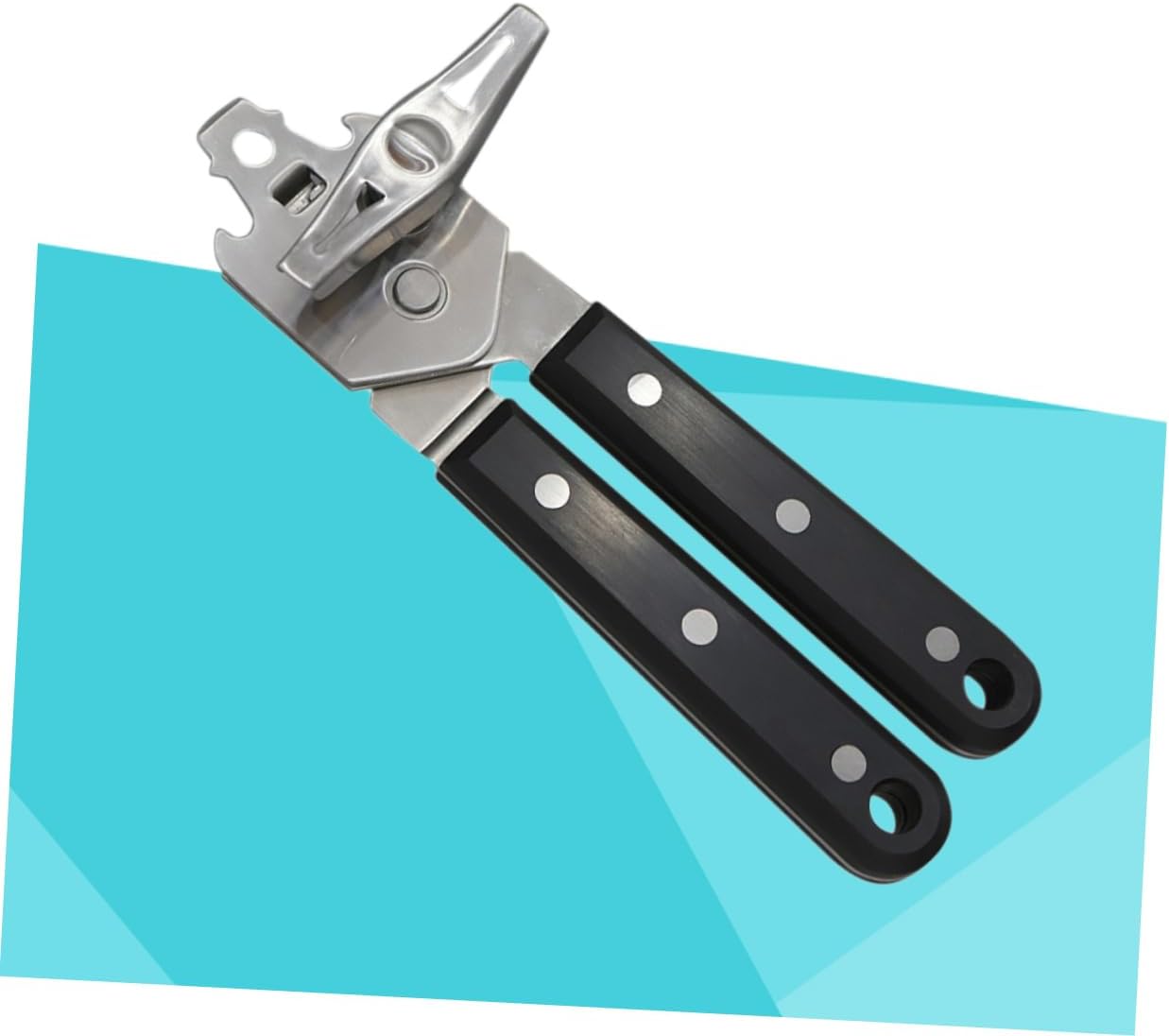 Multi-use Can Opener Set Heavy Duty Tin Opener Jar Gripper Stainless Steel Kitchen Essential