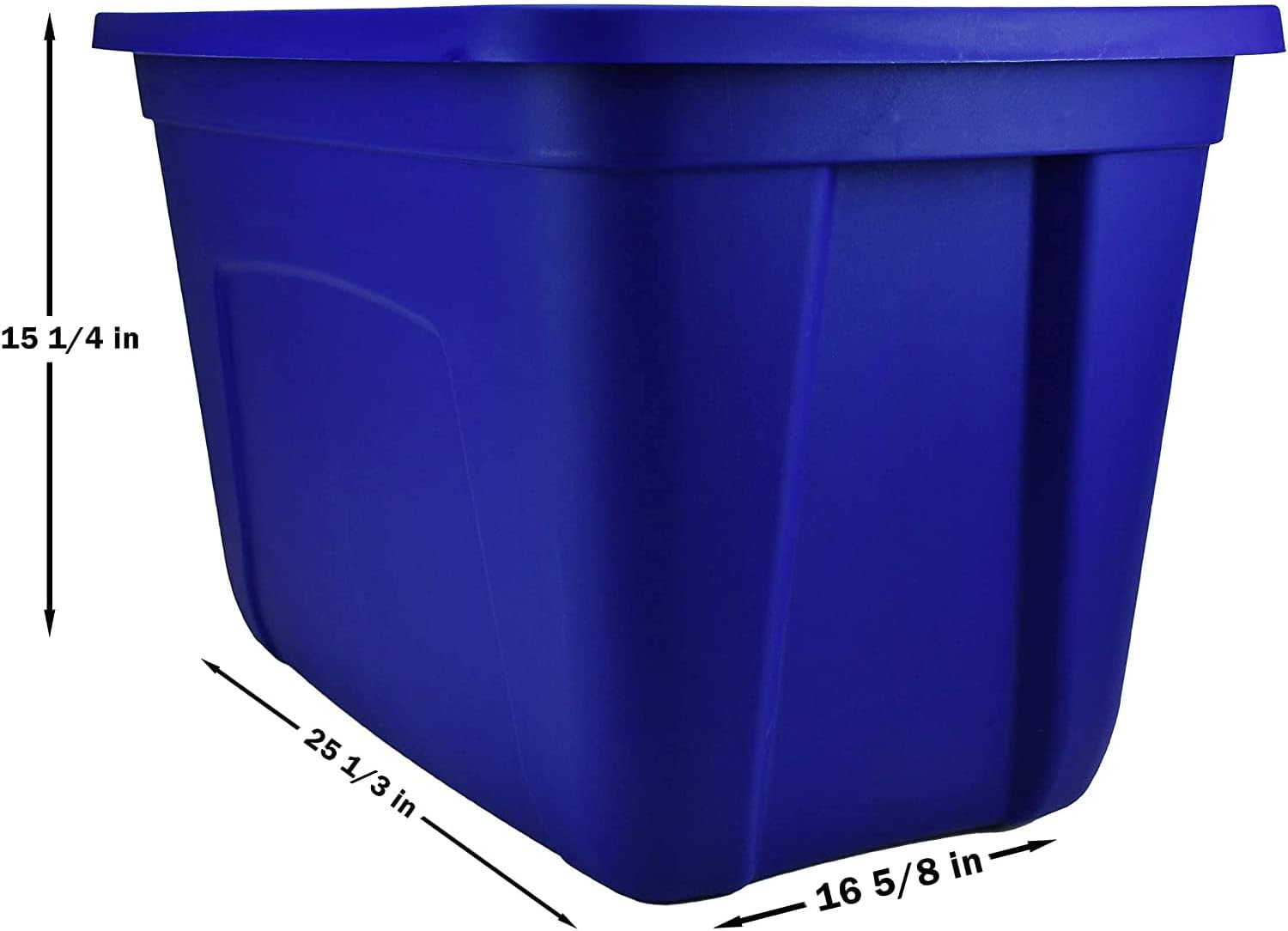 Amazing 🔥 SIMPLYKLEEN 18-Gallon (72-Quart) Reusable Stacking Plastic Storage Containers with Lids, Blue (Pack of 4), Stackable Bins, Nestable Organizer, Plastic Storage Containers Promo Discount Up To 70% Off SIMPLYKLEEN 18-Gallon (72-Quart) Reusable Stacking Plastic Storage Containers with Lids, Blue (Pack of 4), Stackable Bins, Nestable Organizer, Plastic Storage Containers