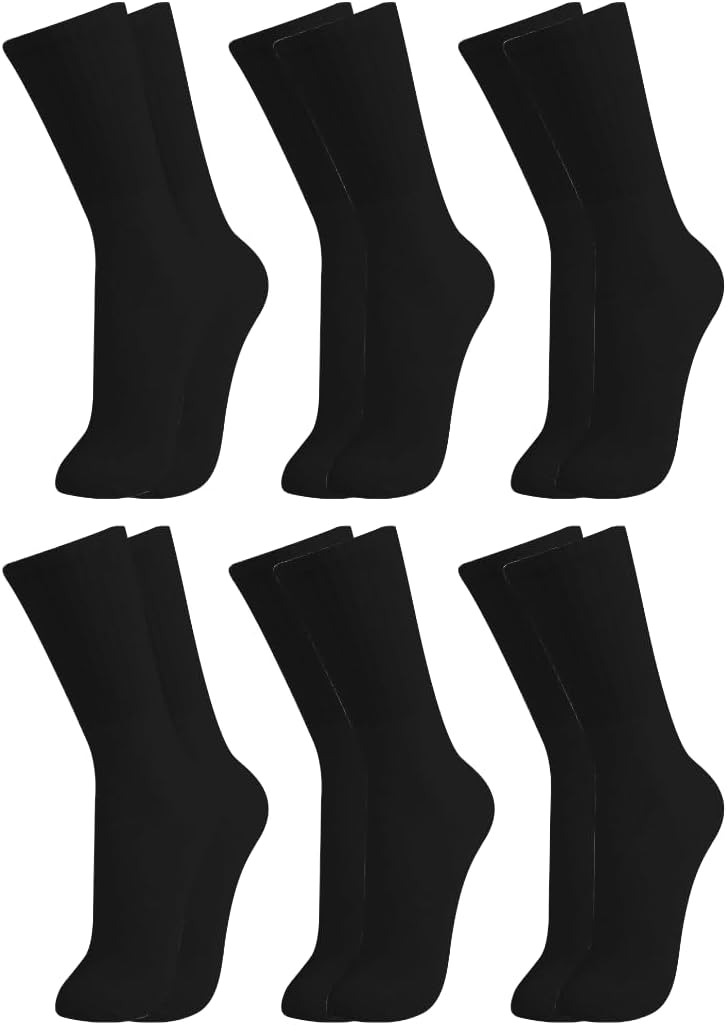 Kit 06 Pares de Meia Cano Longo Trifil Sola Atoalhada Algodão Masculino Adulto