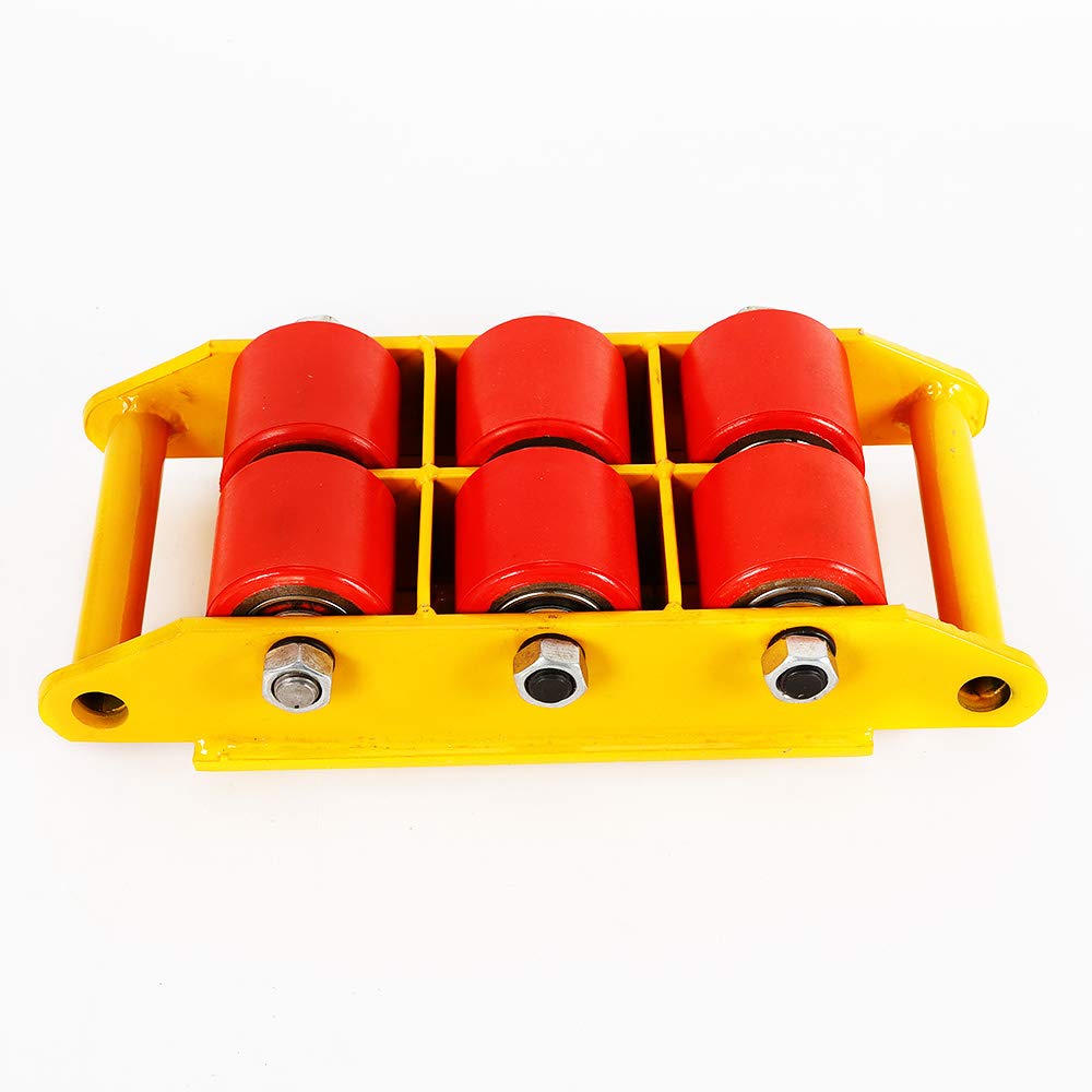 Machine Transport Skate 2,5-15T, pattini da ghiaccio per il trasporto di macchine pesanti, per applicazioni industriali e commerciali, trasporto industriale, macchinari, mobili, dispositivi, rotazione
