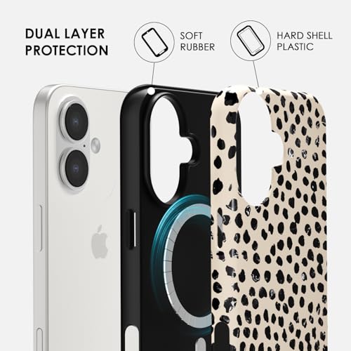 Coque iPhone 16 imprimé guépard fine plastique rigide silicone
