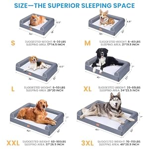 Orthopedic Dog Bed for Medium Dogs - Deluxe Plush & Faux Leather Waterproof Dog Sofa with Washable Removable Cover & Non-Slip Bottom, Pet Couch for Medium, Large Dogs Breed and Cat - Grey Orthopedic Dog Bed for Medium Dogs – Deluxe Plush & Faux Leather Waterproof Dog Sofa with Washable Removable Cover & Non-Slip Bottom, Pet Couch for Medium, Large Dogs Breed and Cat – Grey