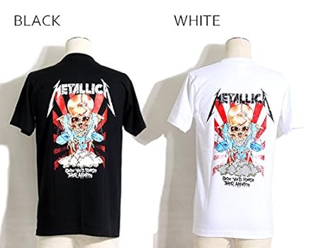 Amazon | バンドTシャツ ロックTシャツ Metallica メタリカ M