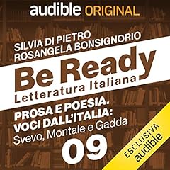 Diseño de la portada del título Prosa e poesia. Voci dall'Italia. Svevo, Montale e Gadda
