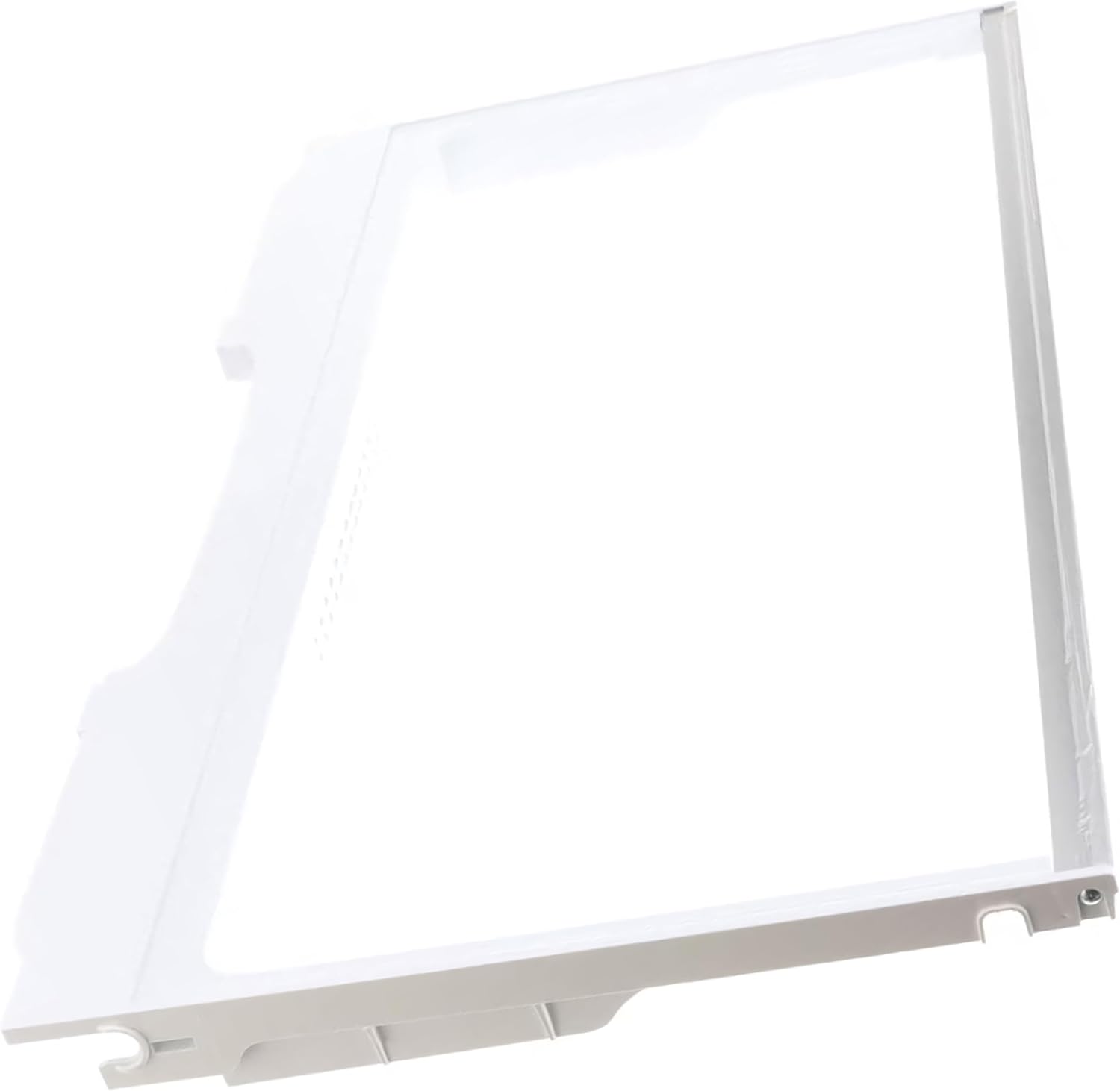 PartsBroz W11127833 Crisper Drawer Frame - Compatible With Whirlpool Kenmore Jenn-Air Amana Refrigerator - Replaces AP6261415 W11095653 4585626 PS12114472 W10493545 W10788103 W11037029 W11507302