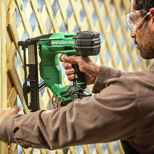 Metabo HPT 18V MultiVolt™ Cordless Stapler Kit | 1/4-Inch 18-Ga Narrow Crown | Accepts 1/2-Inch up to 1-1/2-Inch 18-Ga 1/4-Inch Staples | Includes 18V 2.0Ah Battery | Lifetime Tool Warranty | N1804DA by Metabo HPT - Image 6