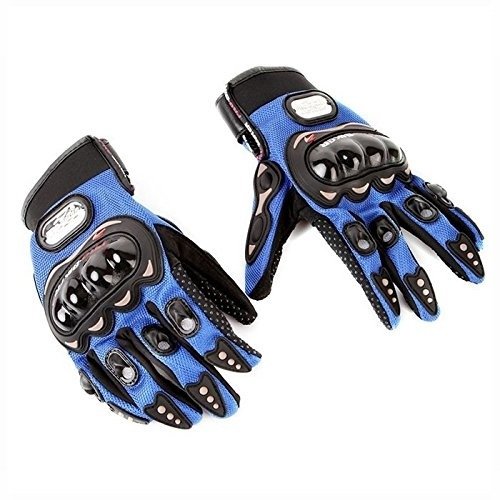 Blue Motorcycle Accessories Pro-Bike Parts Motocross Racing Protection Sports Adjustable Gloves Size Xxl Fit For Aprilia Dorsuduro 1200 2011 #TOP12