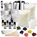 Zestaw do produkcji świec, Shuttle Art, 1,36 kg, zestaw do produkcji topienia wosku, kompletny zestaw do produkcji świec dla dorosłych, z woskiem sojowym, 6 olejkami zapachowymi, 6 kolorów, barwnikiem do świec, knotami świecowymi, puszkami, dzbankiem do topienia i nie tylko