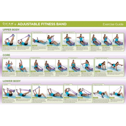 Gaiam Adjustable Fitness Band #TOP5