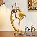 Produktbild Anyutai Tänzerin Tv Weinkabinett Dekoration  Harz Tänzerin Statue Skulptur Desktop Geschenk Autoinnenraum (Gold)