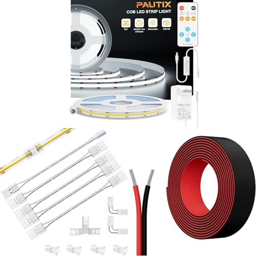 Tira LED COB PAUTIX Blanco Día 6000K 5 m miniatura 1