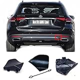 Trimla Rear Tow Cover Fit 19-22 Mercedes Benz GLE V167 W167 for GLE300 GLE350 GLE400 GLE450 GLE580 GLE53 GLE63 2019 2020 2021 2022 Bumper Towing Hook Eye Cap 1678856600