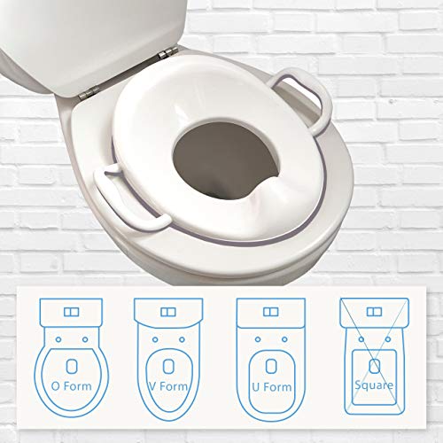 BISOO Toiletverkleiner voor Kinderen - WC-Bril Verkleiner - Toilettrainer - Toiletbril Verkleiner - Kinderen WC Adapter… - Afbeelding 6