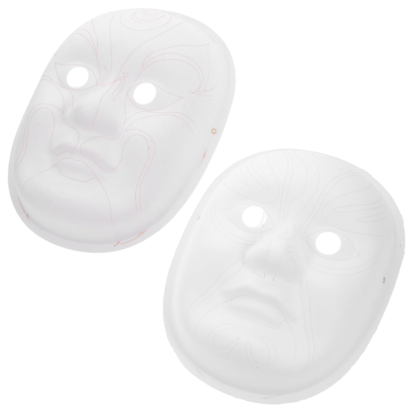 BESPORTBLE 6 Pezzi Maschere Pulp Opera Pechino in per Adulti Decorazione per Feste e Halloween con Confortevole Kuang Yin e