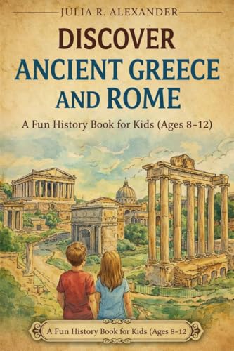 Discover Ancient Greece and Rome: A Fun History Book for Kids (Ages 8-12) (English Edition)