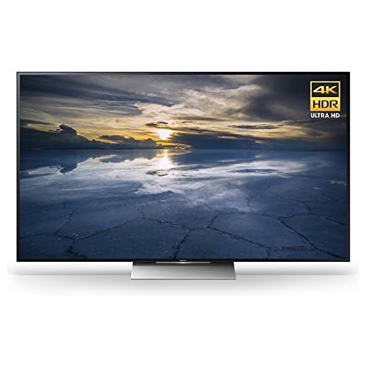 Sony XBR55X930D 55-Inch 4K HDR Ultra HD TV (2016 Model)