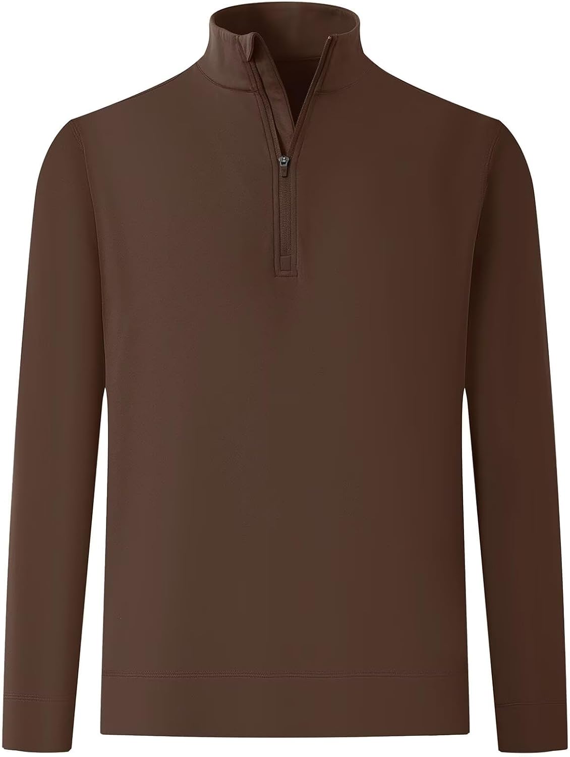 M MAELREG Mens Quarter Zip Pullover Fleece Lined Mock Neck Long Sleeve Golf Pullovers 1/4 Zip Thermal Sweatshirt for Men