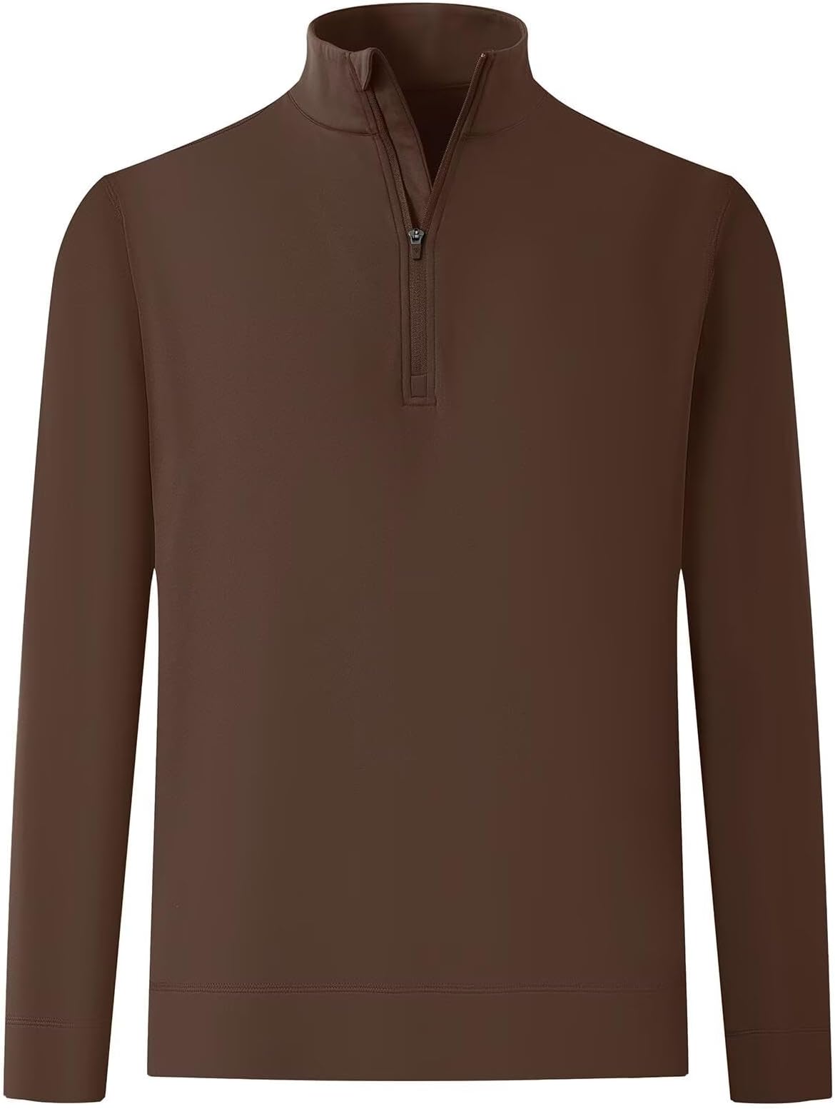 M MAELREG Mens Quarter Zip Pullover Fleece Lined Mock Neck Long Sleeve Golf Pullovers 1/4 Zip Thermal Sweatshirt for Men
