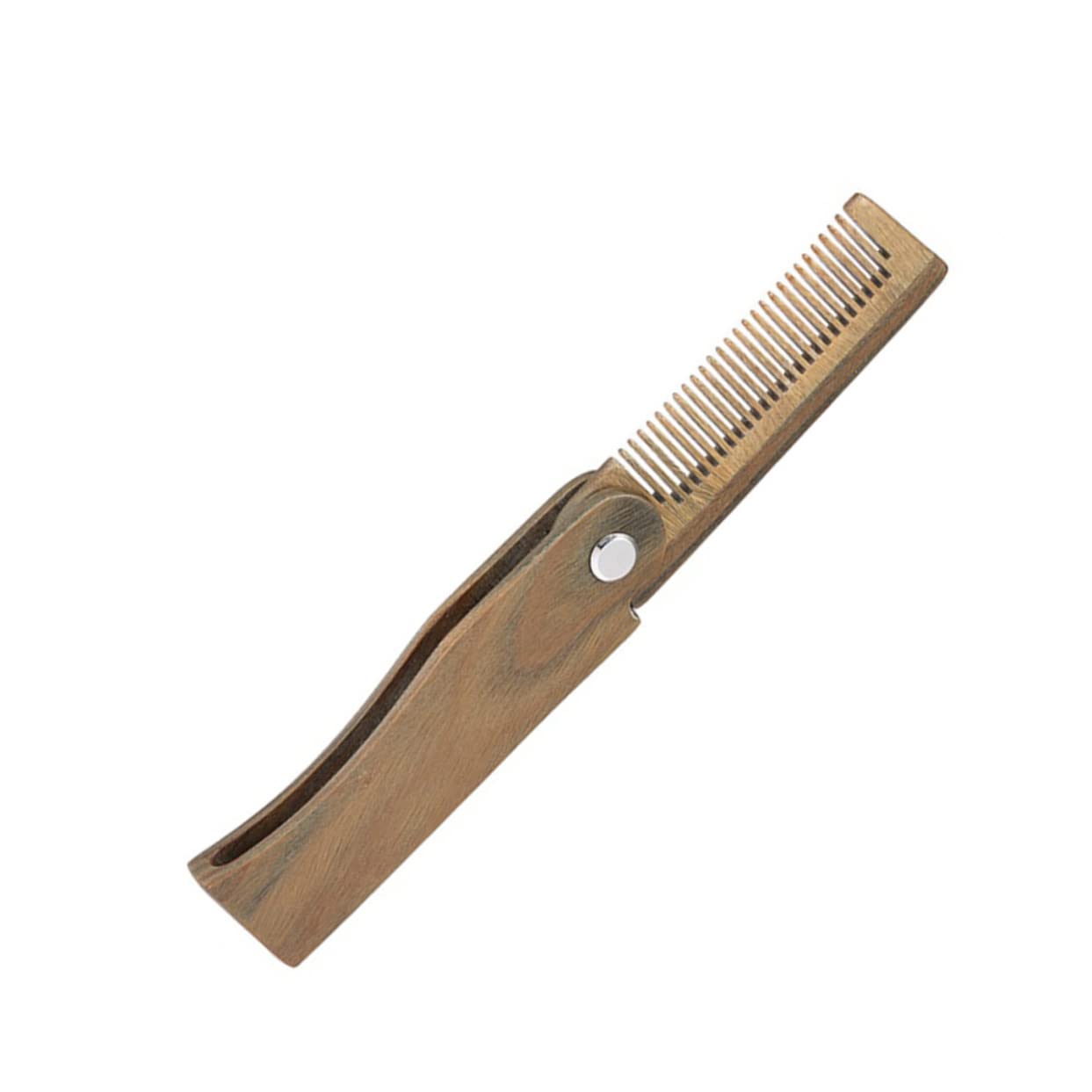 FRCOLOR 3 Pettini in Legno Per Barba Strumento Per Lo Styling Per Uomo Corpo Della Barba Maschile