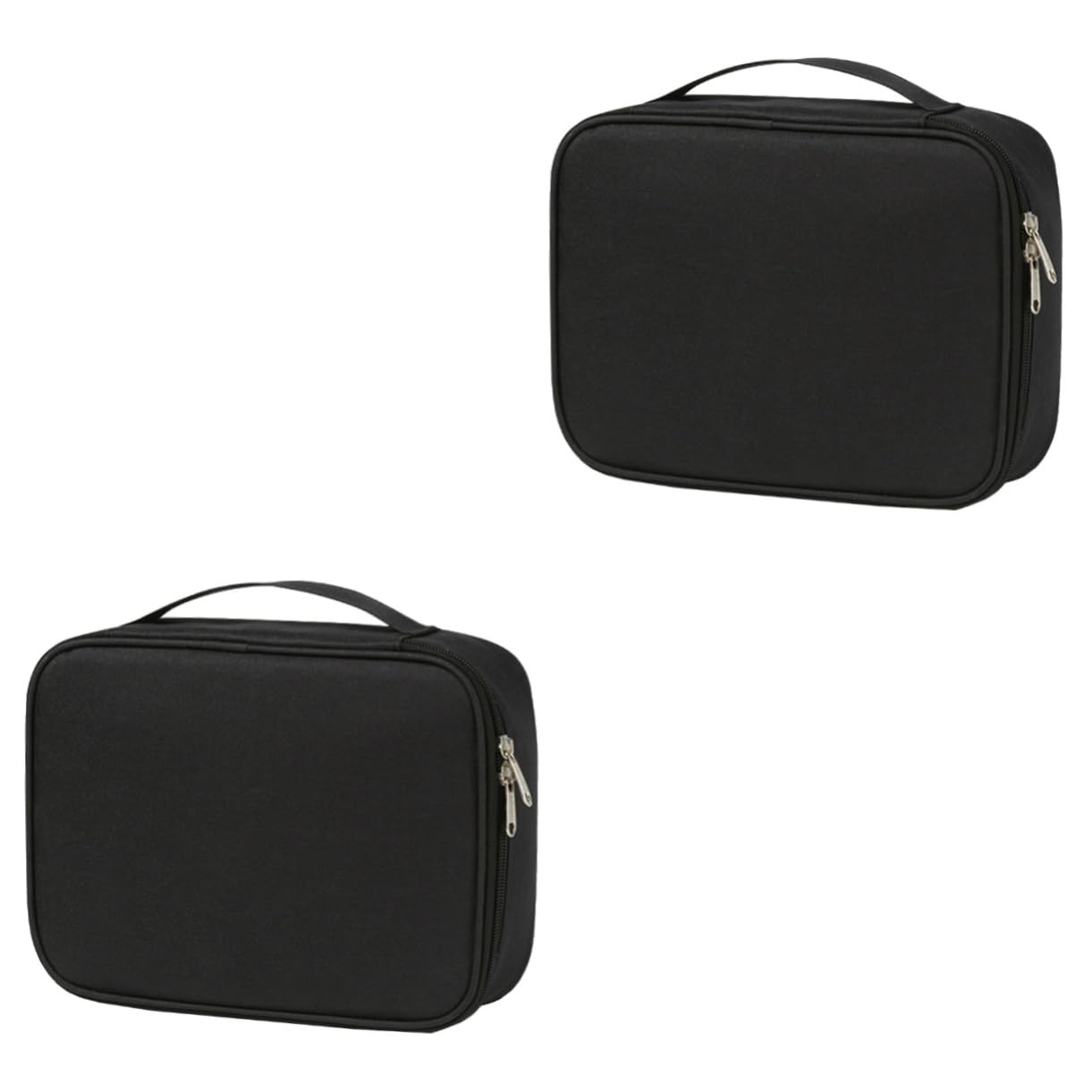 Hemobllo 2piezas Bolsa Organizadora De Accesorios Electrónicos Estuche Portátil para Cargadores y Cables para Viajes y Uso Diario y Ligera