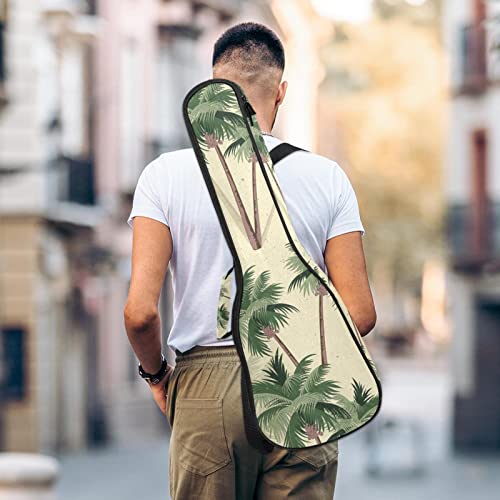 Housse pour ukulélé – Motif palmiers tropicaux rétro – Avec sangle réglable – Sac à dos pour ukulélé - Les Beatles, Paul McCartney, John Lennon, RIngo Starr, George Harrison Housse pour ukulélé - Motif palmiers tropicaux rétro - Avec sangle réglable - Sac à dos pour ukulélé – Image 6