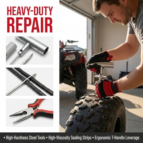 TOURGUARD Flat Tire Repair Kit