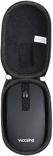 Hermitshell Estuche de viaje duro para VicTsing Ratón inalámbrico recargable 2.4G silencioso ratón óptico de computadora
