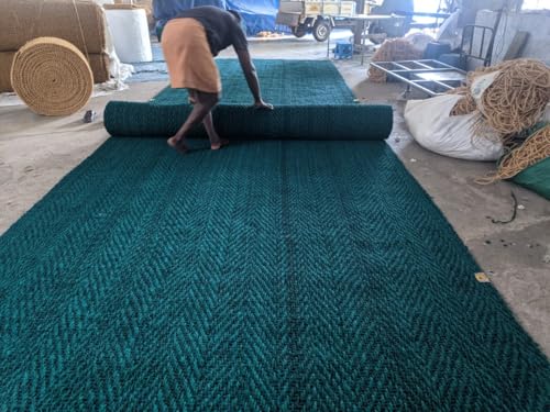 Image of Mat - Cricket Pitch Mat - Base Quality- (Green Economical, 8' X 66')