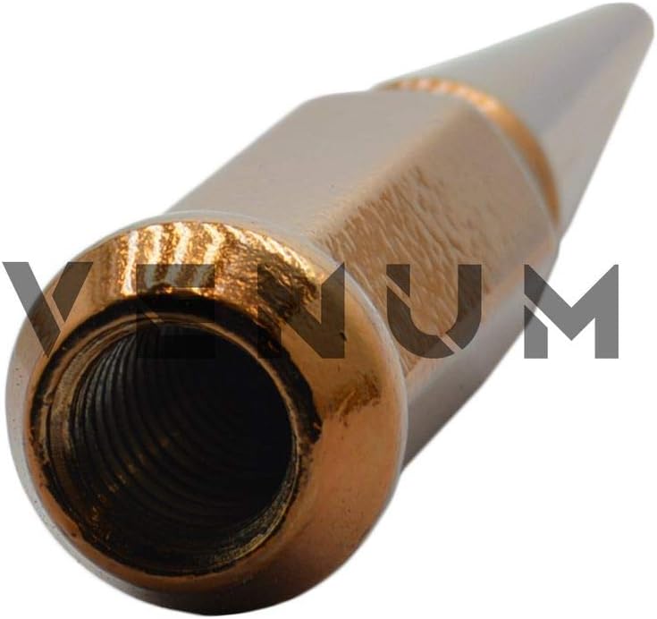 Venum wheel accessories 32 Pc M14x1.5 Candy Copper Spike Lug Nuts - Powder Coated - 4.5" Tall Compatible with Chevrolet/GMC 1999-2020 Silverado Sierra 2500 HD 3500 HD 8 Lug Trucks