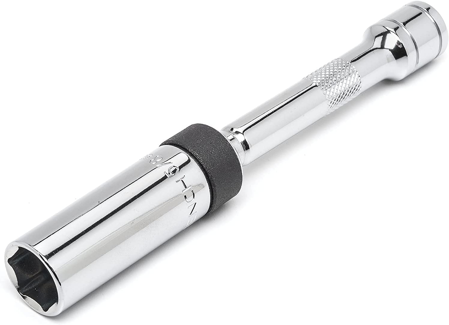 GEARWRENCH 5 Pc. 3/8" Drive 6 Pt. Magnetic Swivel Spark Plug Socket Set, 80601 , Black