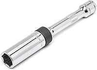 Vista 6 de GEARWRENCH Juego de 5 piezas de llave de bujía magnética giratoria de 3/8" de 6 puntos, 80601, Negro