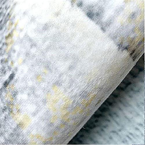 Tapis de cuisine imprimé ethnique bleu et beige 40x60 cm - 4
