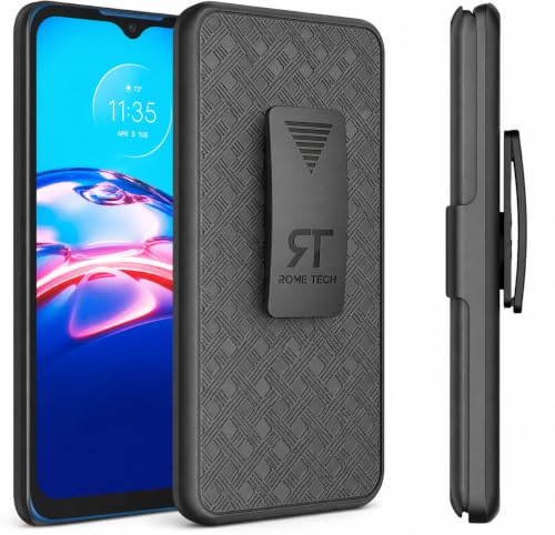 Designed for Motorola Moto E Case with Belt Clip Holster