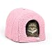 Best Friends by Sheri Pet Igloo Hut, Sherpa, Pink - Cat and Small Dog Bed Offers Privacy and Warmth for Better Sleep - 17x13x12 - For Pets 9lbs or Less