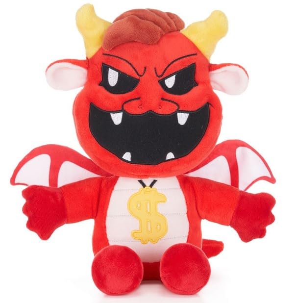 Poppy Playtime Soft Toy Red Dragon 10" Simon Smoke Plush