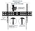 Mount-It! TV Wall Mount Bracket | Fixed 1.1" Ultra Low Profile Design Fits Large Flat Screen TVs 37 38 42 50 55 58 60 65 70 Inch | VESA Compatible up to 600x400mm | 77 Pound Capacity