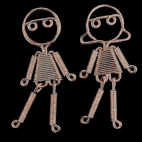 Image of TecUnite Aluminum Craft Wire for Sculpting Armature Bendable Craft Wire for DIY Jewelry Making(10 M X 1.5 mm,Coffee,1 Roll)