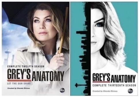 Grey's Anatomy: The Complete Seasons 12 & 13 Season 12-13 DVD