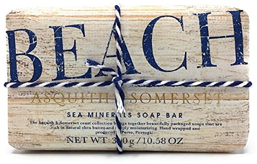 Asquith & Somerset Beach Scented Sea Minerals Luxury Imported Soap 300g
