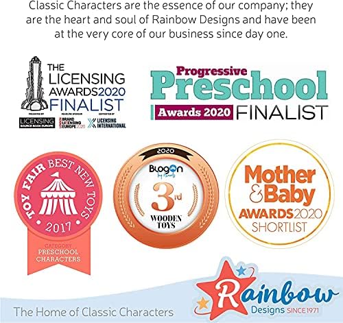 Rainbow Designs Official Beatrix Potter Signature Collection Flopsy Deluxe - Newborn Baby Gifts - Plush Teddy - Toddler Gifts - Stuffed Animal - Beatrix Potter - Squishy Soft Toy
