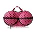 Portable Protect Bra Underwear Lingerie Case without Mesh Pocket Travel Organizer Rose by Combination of Life