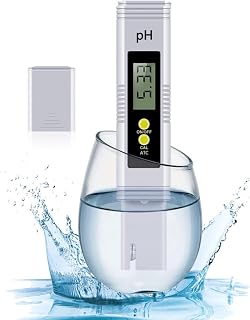 Ph wert messgerät Pool ph messgerät Testbereich 0-14 PH, digitales PH-Messgerät für Wasser, geeignet für Aquarien, Hydroponik, Schwimmbäder, Trinkwasserqualitätsprüfung, etc.