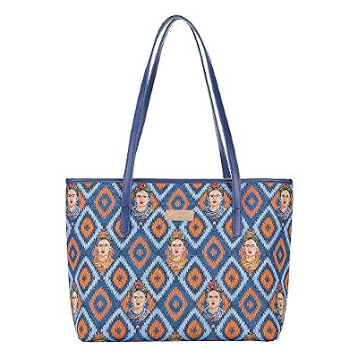 Signare Borsa a tracolla da donna con motivo vintage, Frida Kahlo, Taglia unica